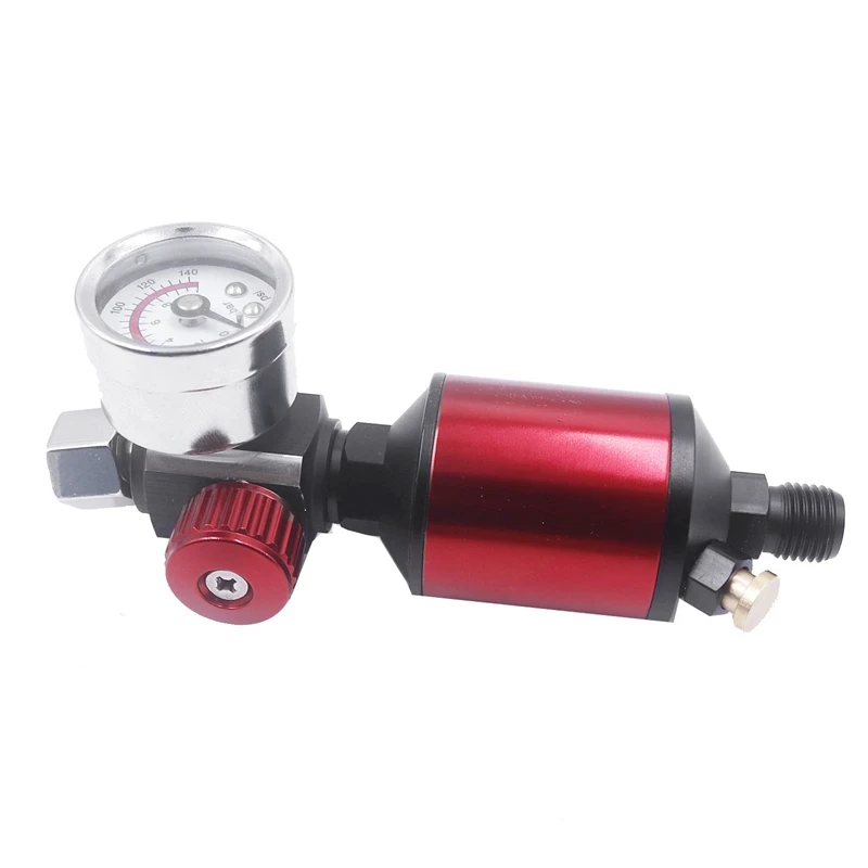 

Air Regulator Air Regulator Gauge Air Spray In-Line Water Trap Filter Tools Paint Spray Regulator With Air Filter Spray
