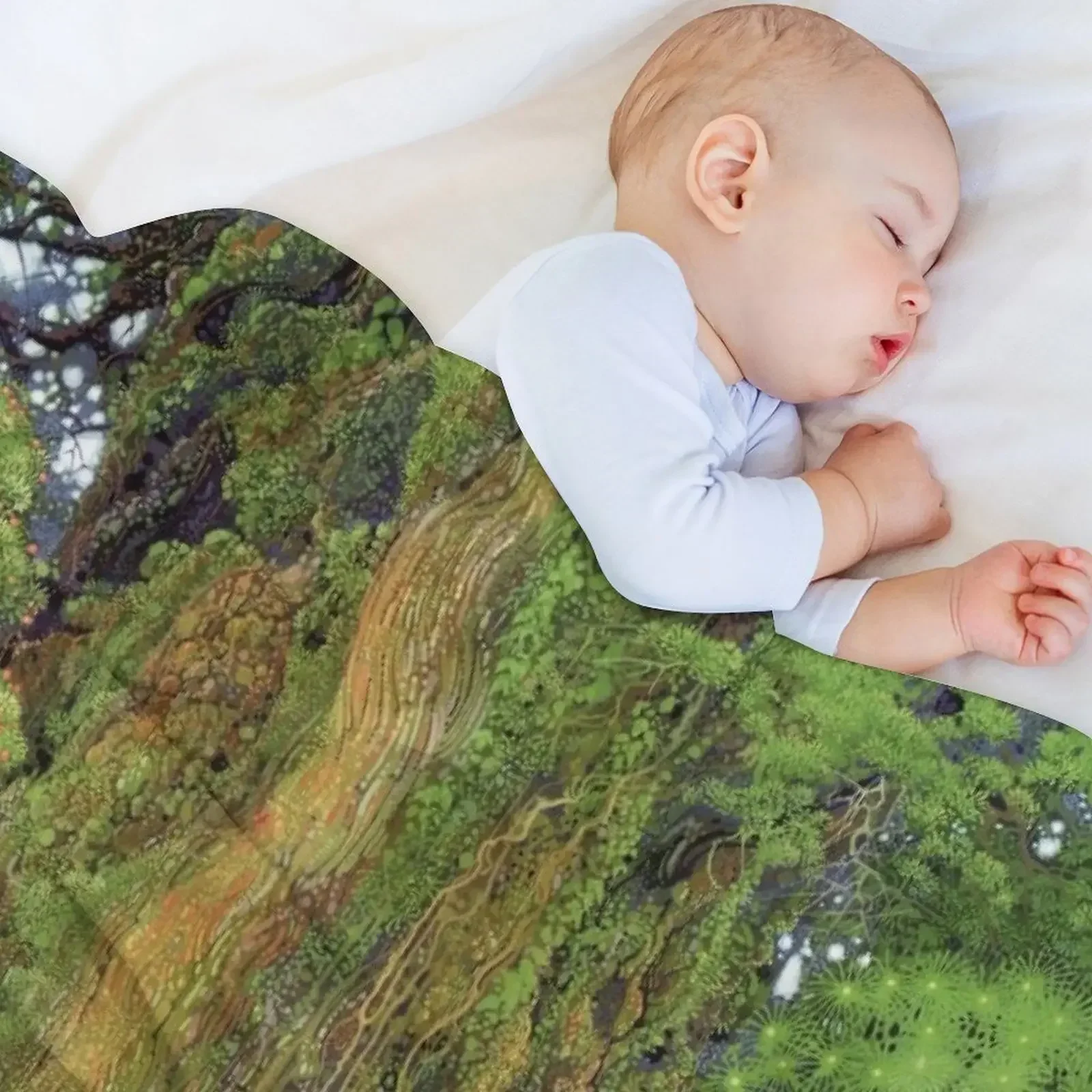 Одеяло Secret of Mana Box Art Декоративные кровати одеяла St