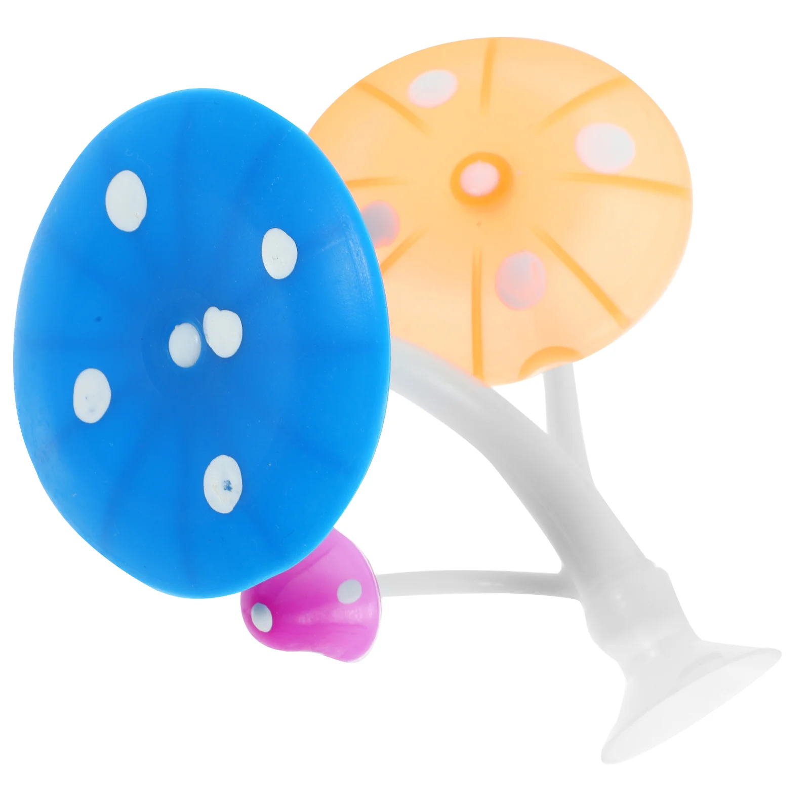 

Sucker Fish Tank Adornment Silicone Supplies Aquarium Mushroom Betta Accessories