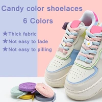 flat shoelaces sport leisure women sneaker shoelace athletic string candy colorful mandarin duck lacet shoe laces accessories