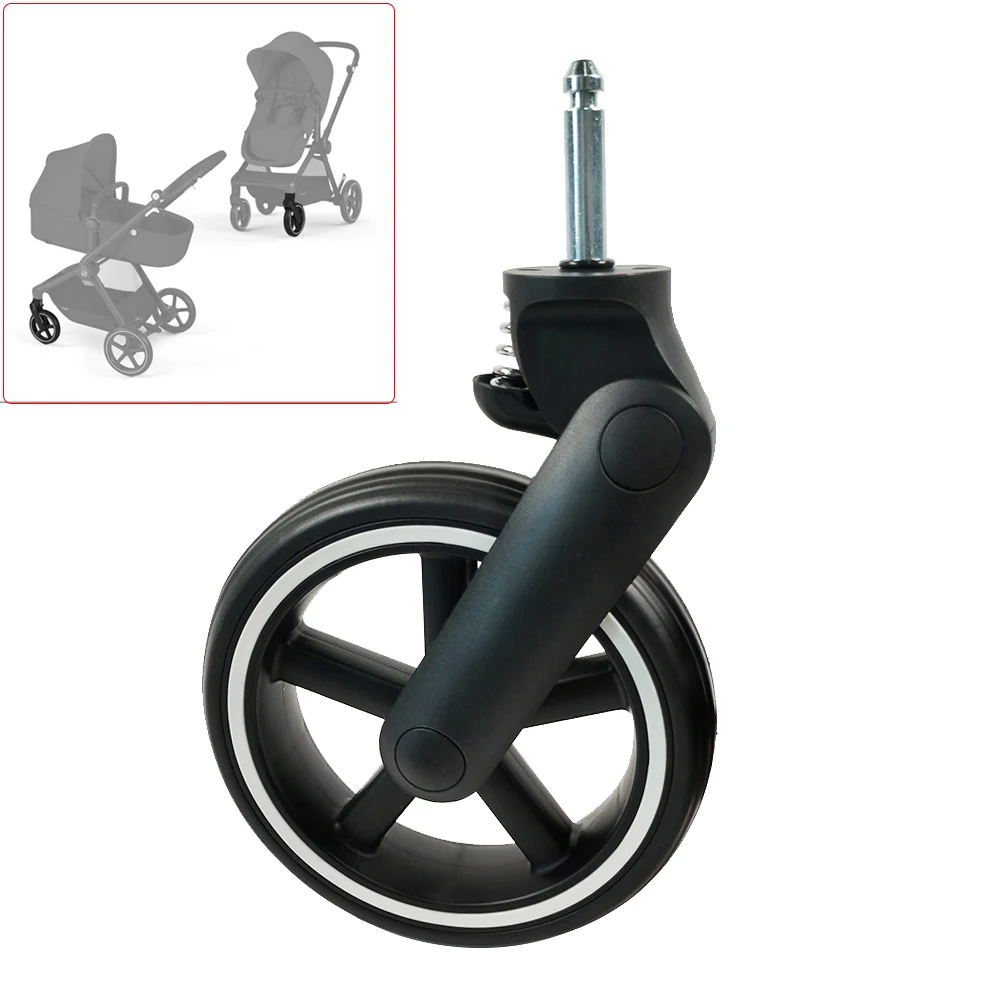 Фото Колесо для коляски Cybex Eos 2 в 1, переднее колесо для коляски, цельная одна прямая замена, аксессуары для детской коляски №1