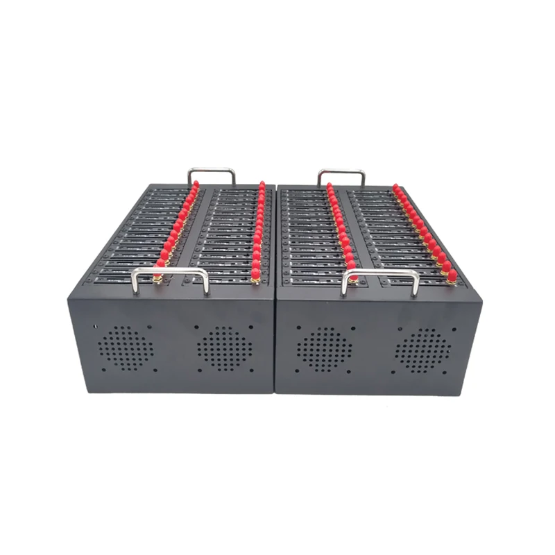 

Free bulk SMS Sending Modem 4g 64ports 64 simcards support at command imei change modem pool