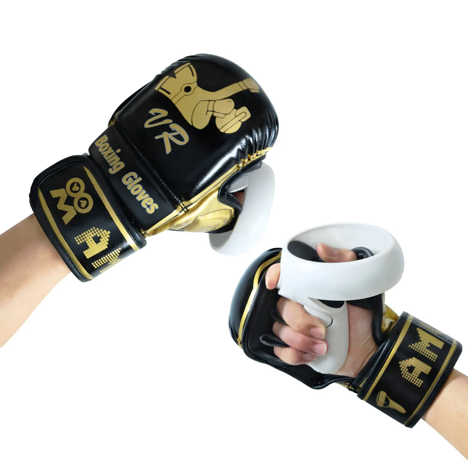 

Боксерские перчатки для виртуальной реальности, боксерские митенки для Quest 2 VR Quest 1, удобное и дышащее боксерское оборудование, бесплатное п...