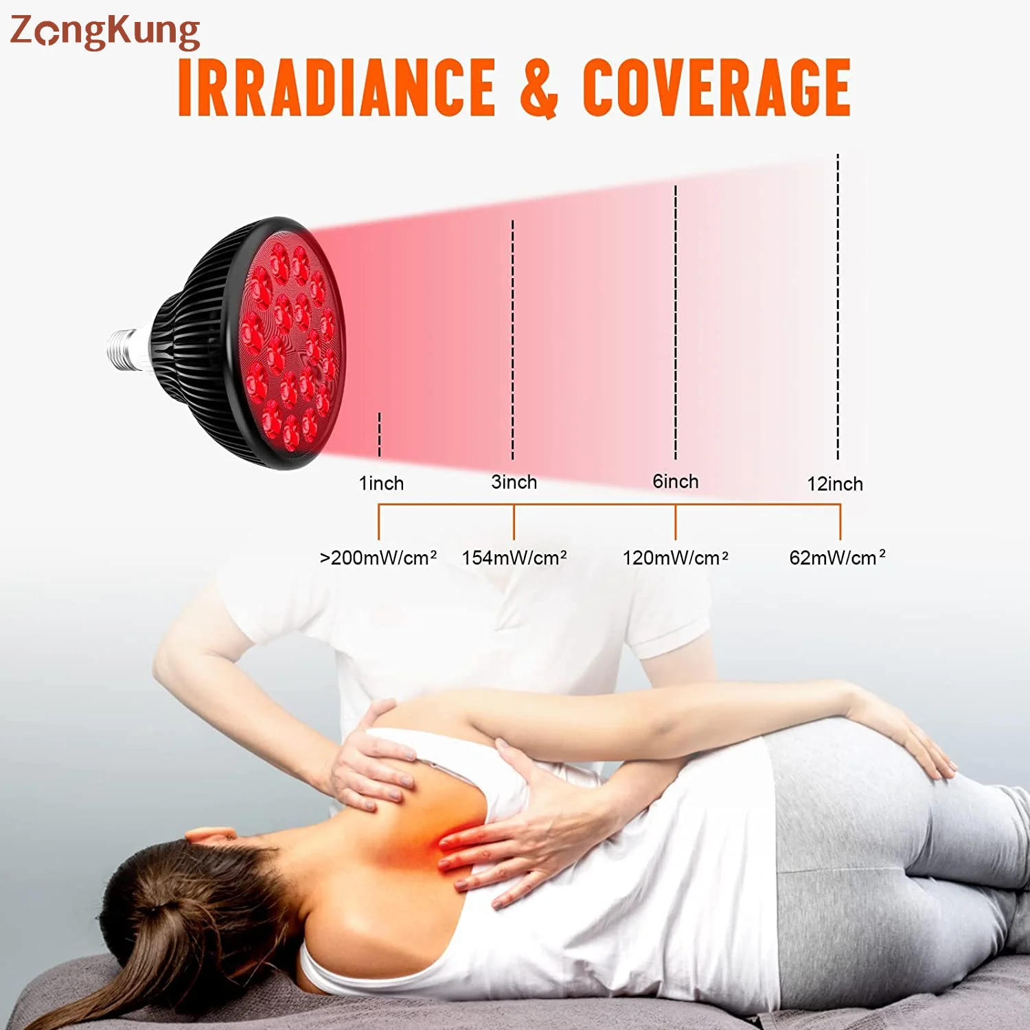 С держателем 360° ° Регулируемый красный свет комбинированная лампа с зажимом для