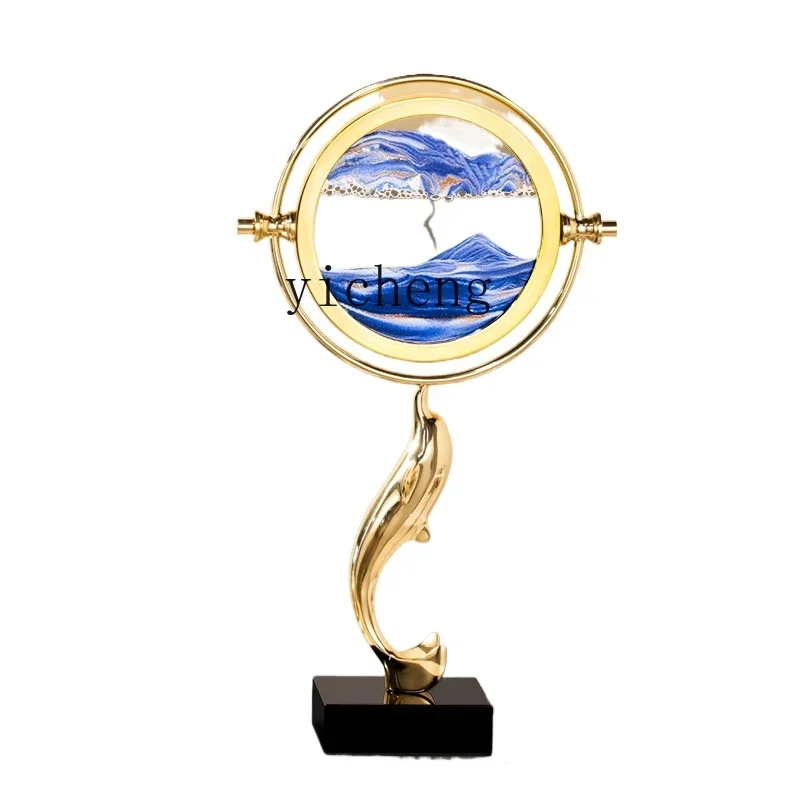 Звс. Легкий роскошный зыбучий песок украшение для гостиной крыльца ТВ-шкафа