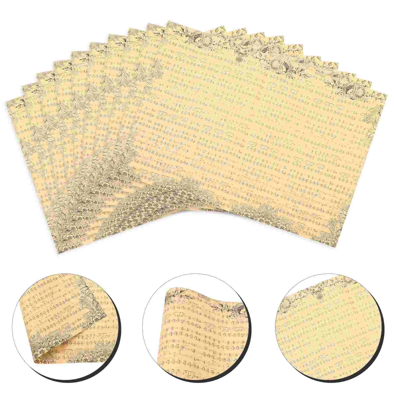 

Gift Wrapping Paper Flower Bouquet Vintage Christmas Florist Supplies Flowers Retro Kraft