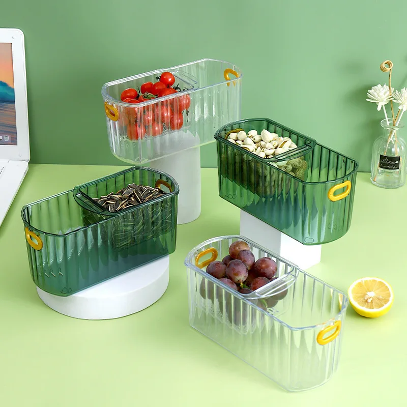 

Поднос для сладостей для ленивых людей, поднос для фруктов, сливная корзина для домашней кухни, гостиной, еды дыни, настольное хранилище и со...