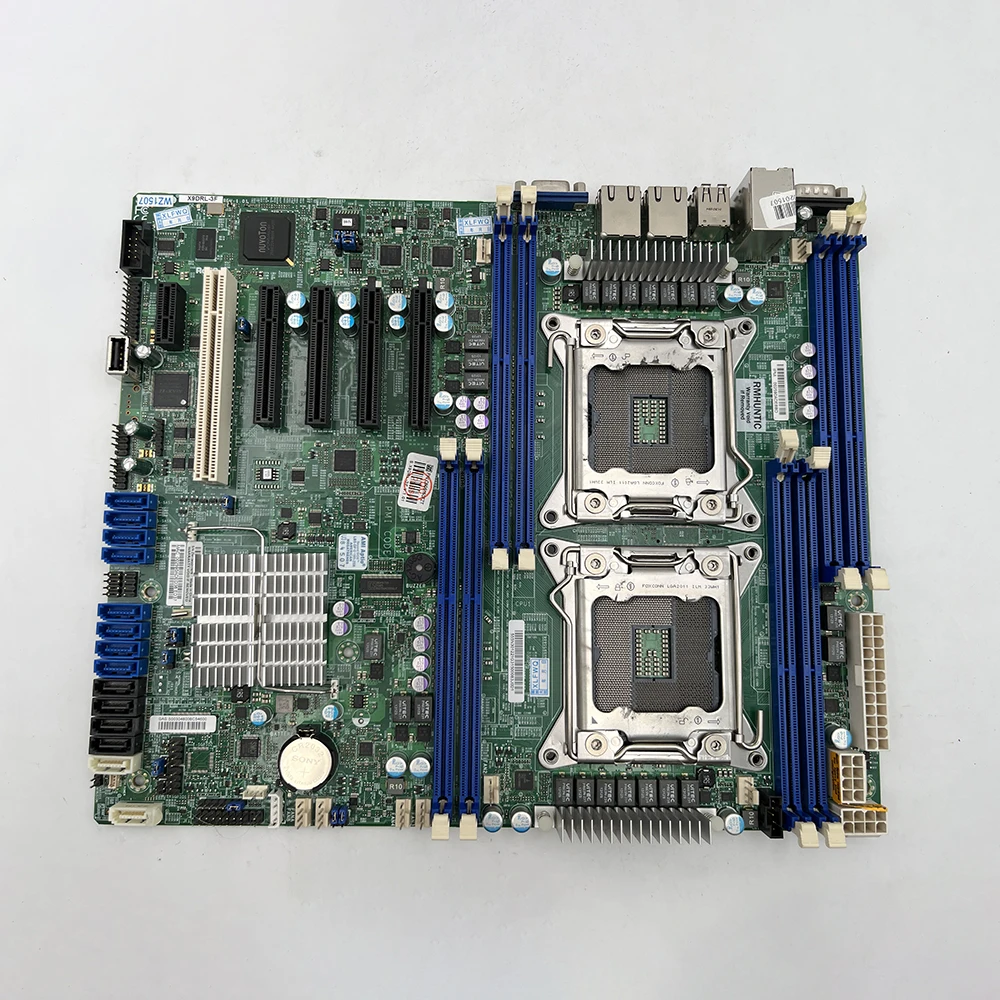 X9DRL-3F ATX LGA 2011 Intel C606 DDR3 Xeon E5-2600 V2 PCI-E 3 0 Для материнской платы сервера Supermicro