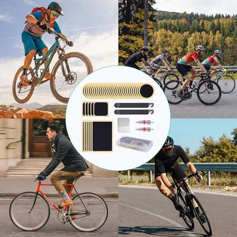 Набор заплат для трубок самоклеящиеся заплаты металлический рашпиль и рычаг 46