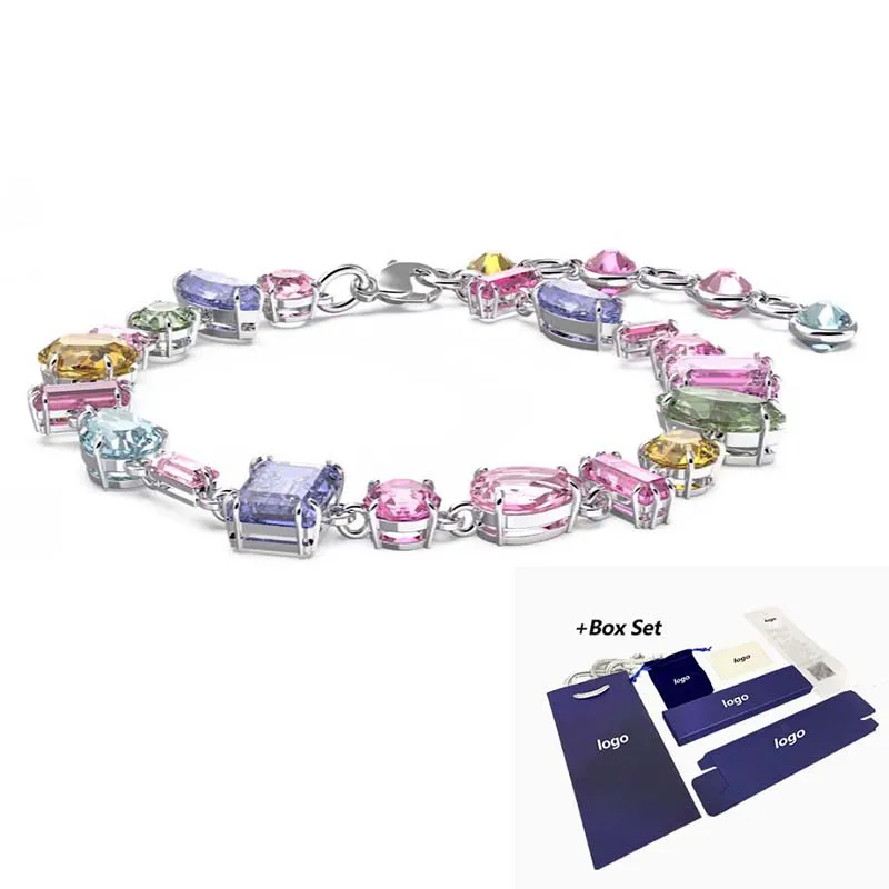 

Браслет женский SWA, 2022, винтажный, с ювелирными украшениями