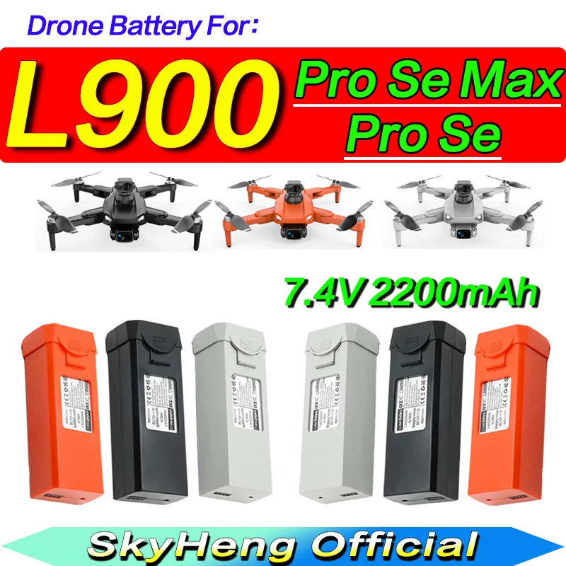 Аккумулятор LYZRC L900 ProSe 7 4 В 2200 мАч для ProSeMax 4K Dron Prose/Semax