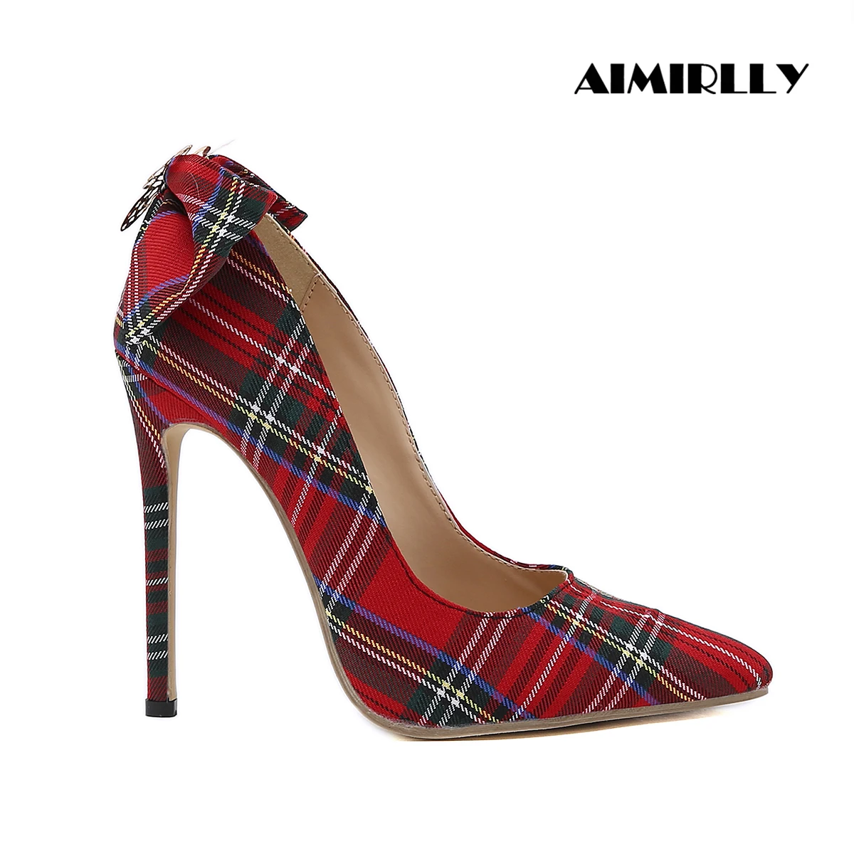 

Элегантные женские туфли с острым носком на высоком каблуке, туфли-лодочки из сетчатой ткани, украшенные бантом