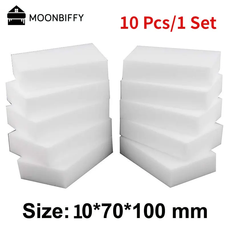 

10*7*1 см волшебная Чистящая меламиновая губка, меламиновая губка, коврик для очистки, Многофункциональные кухонные принадлежности, губка для...