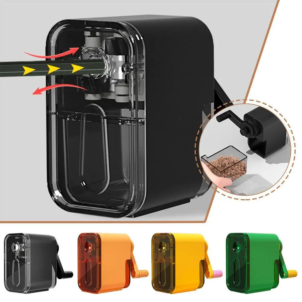 Sharpener For Art Students,suitable 6-8mm Sketching/charcoal/colored Rotary Pencil Sharpener Pencil Cutter Office