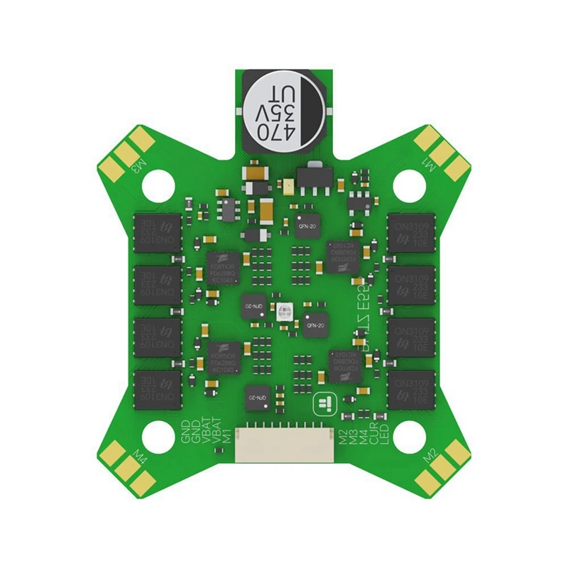 1 шт. для Iflight BLITZ E55S 4-IN-1 ESC 2-6S зеленая печатная плата RC FPV гоночного дрона фристайла