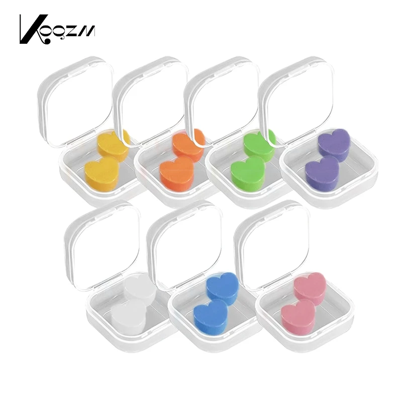 2 шт./коробка силиконовые затычки для ушей