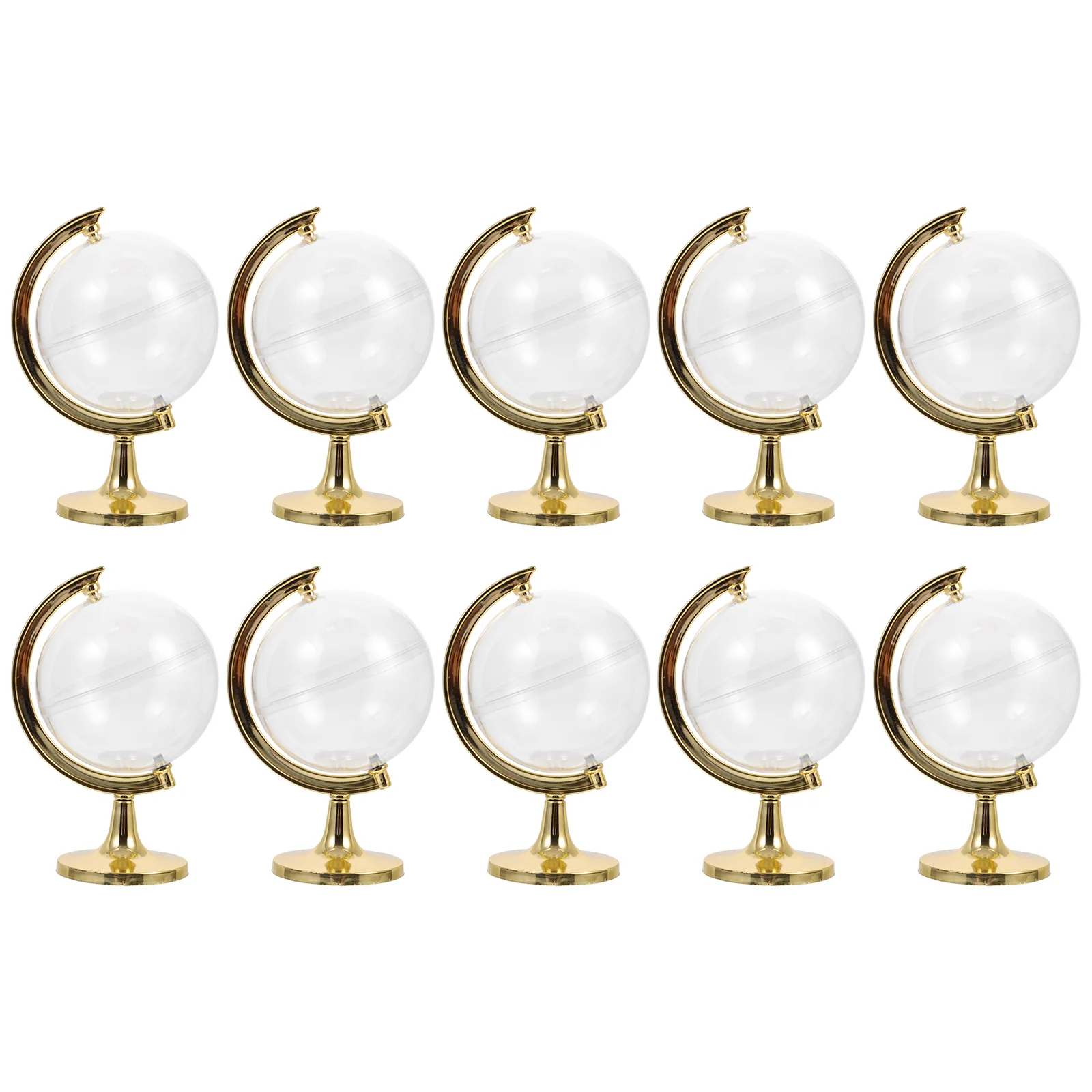 

10pcs Party Favor Box Chocolate Containers Wedding Gift Box Globe Gift Box Favor Box