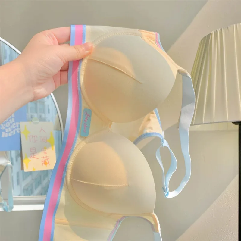 Бесшовное нижнее белье Cloud женский спортивный бюстгальтер на тонких косточках с