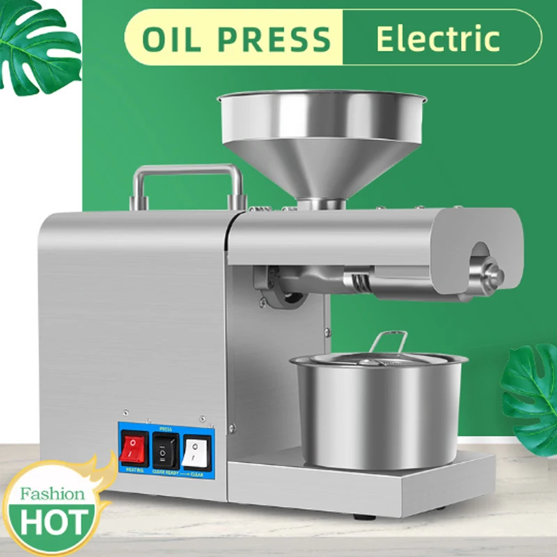 

Автоматическая машина для прессования масла из нержавеющей стали, 1500 Вт