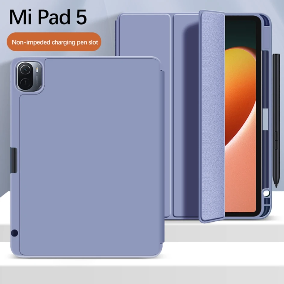 

Pencil Cases For Xiaomi Pad 5 Case 2021 For Xiaomi Mi Pad 5 Pro Cover For Xiaomi Pad 5 Pro 11 Inch Global Case For Tablet