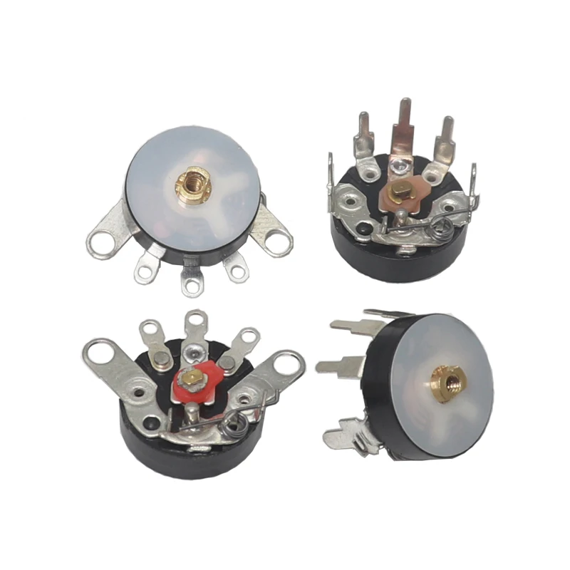 【10-1 шт.】прямой угол радиопотенциометра RV12MM B10K B103 B503 B50K потенциометр громкости