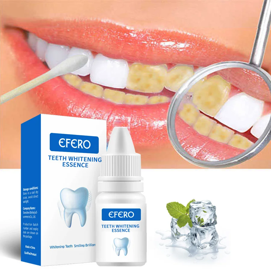 

Teeth Whitening Essence Oral Hygiene Care Effectively Remove Plaque Stains Clean Whiten Teeth Fresh Breath Bleaching Care Tools