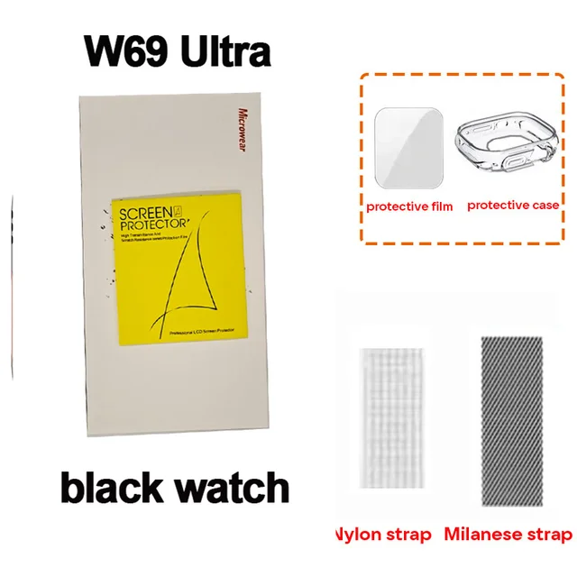 Смарт-Часы Microwear W69 Мужские, 2 Гб ПЗУ, 49 Мм, 9 Дюймов.