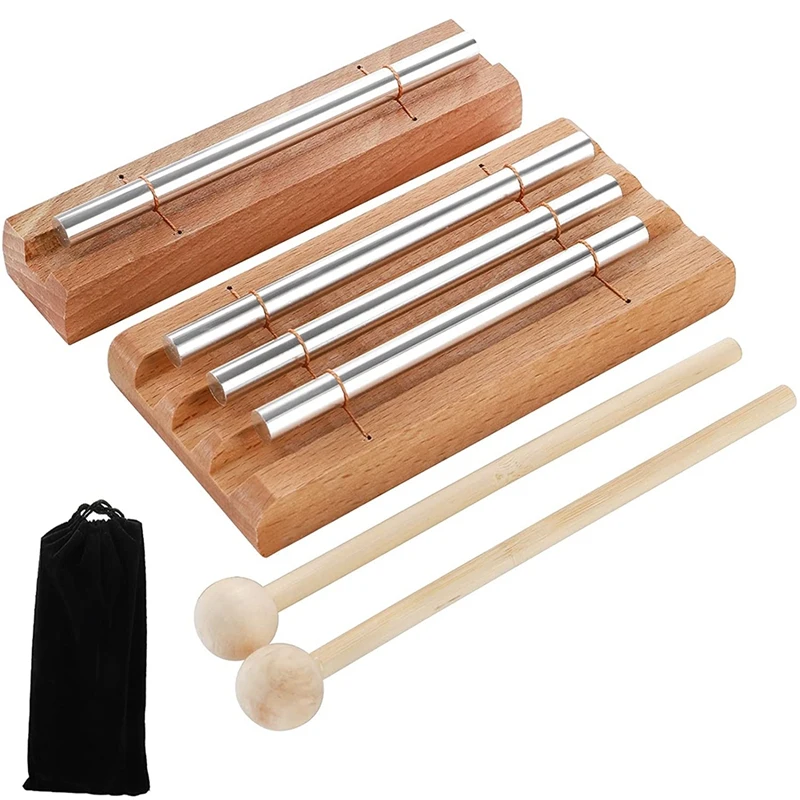 

Trio And Solo Percussion Instrument Meditation Bell Chime Hand Chime For Prayer,Yoga,Eastern Energy Healing, Mindfulness