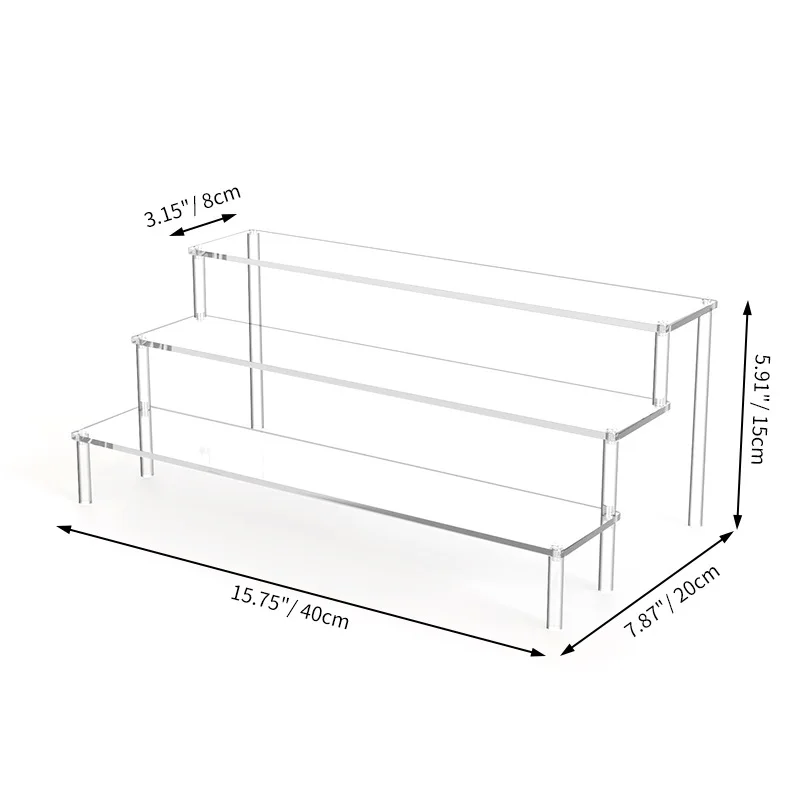 Многослойная акриловая подставка для торта