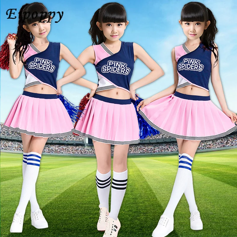 Детские футбольные костюмы Cheerleader для взрослых начальной школы
