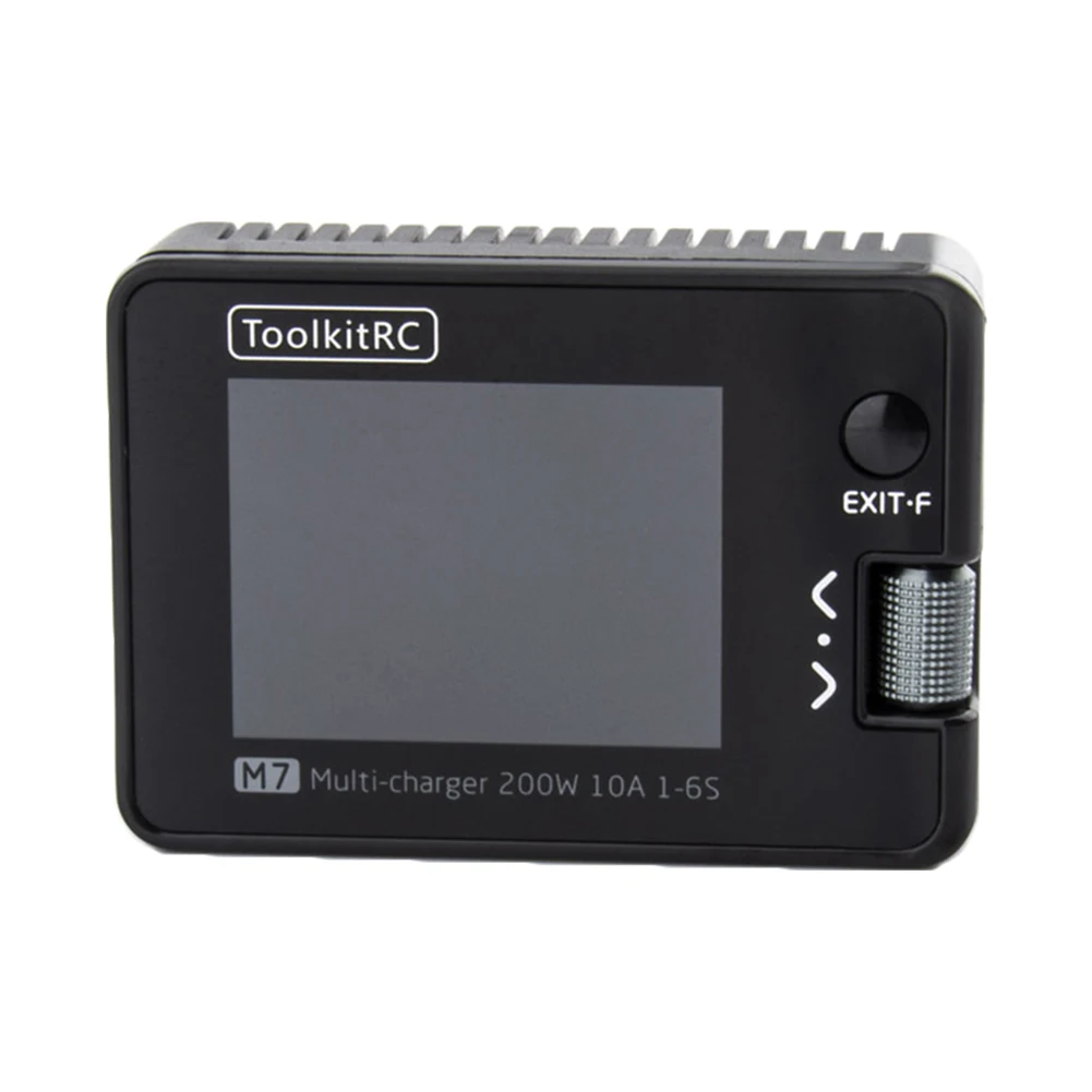 

Toolkitrc M7 200W 10A DC Balance Charger Discharger for 1-6S Lipo Battery with Voltage Servo Checker ESC Receiver Signal Tester