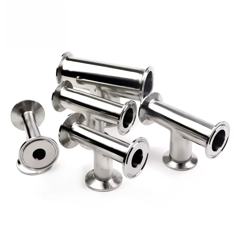 Фото Тройник санитарный из нержавеющей стали SS304/316L, OD 19-102 мм (3/4 