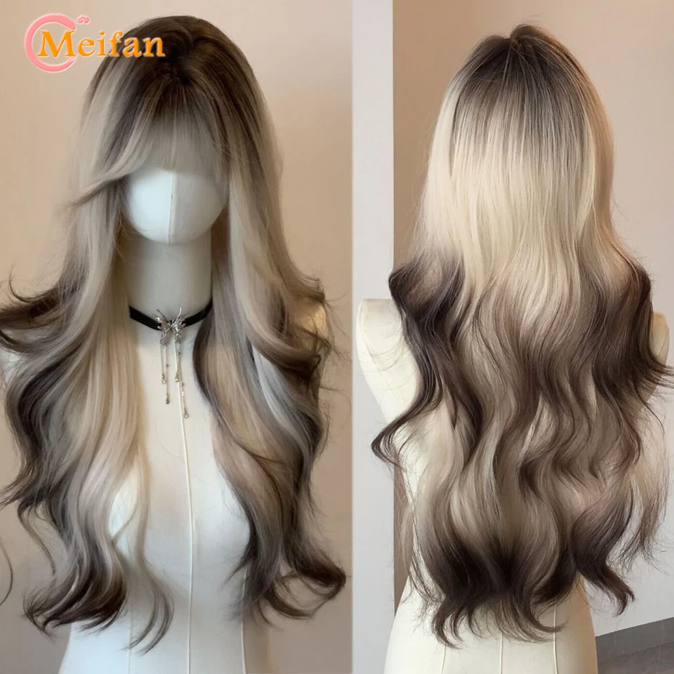 Парик длинный прямой MEIFAN