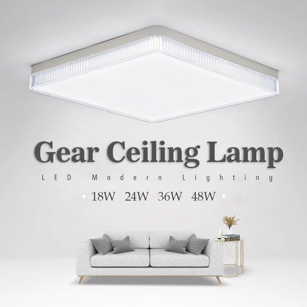 

LED Ceiling Lamp in Gear Shell in rooms 110/220V Natural Light Warm/Cold White Children room Lighting Kitchen Creative Lighting