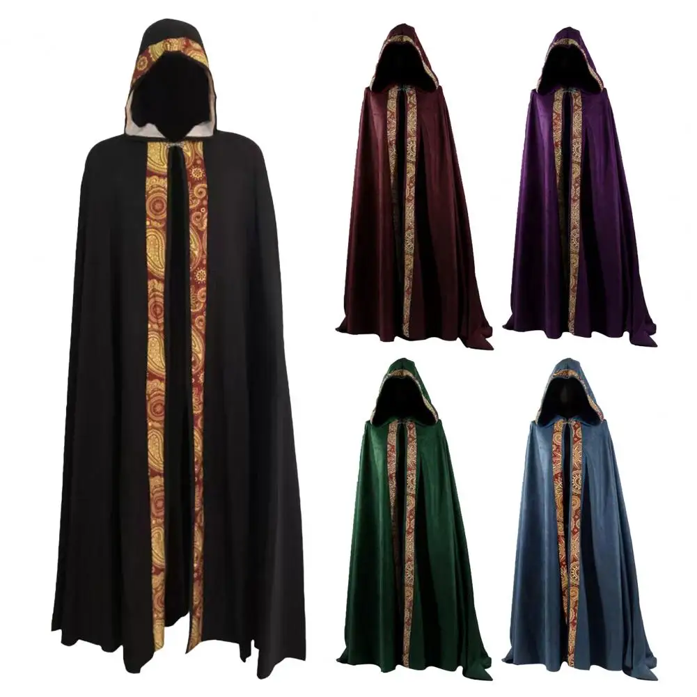 Женский костюм с капюшоном для косплея искусственная кожа накидка контрастных