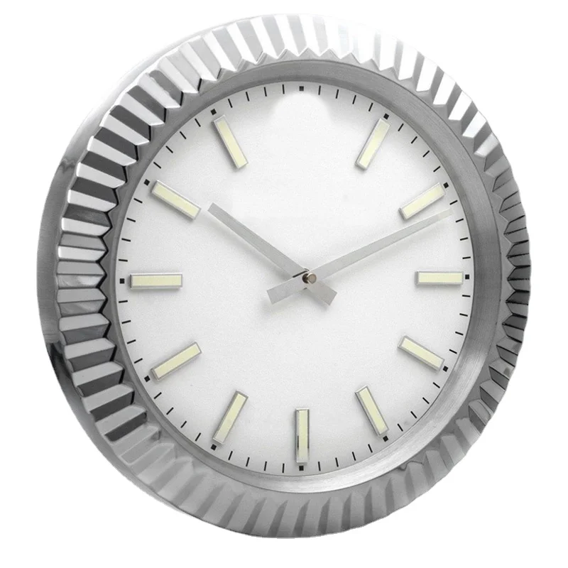 Декорация настенные часы современный дизайн креативные бесшумные Металлические