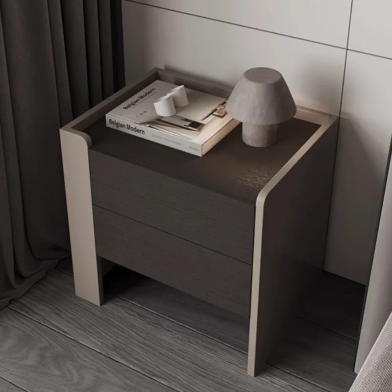 Итальянский уникальный минималистичный дизайн деревянная прикроватная