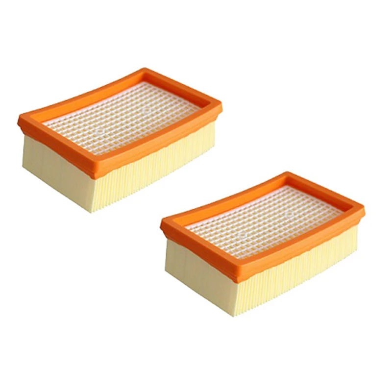 

2Pcs Filter For KARCHER MV4 MV5 MV6 WD4 WD5 WD6 Wet&Dry Vacuum Cleaner Replacement Parts 2.863-005.0 Hepa Filters