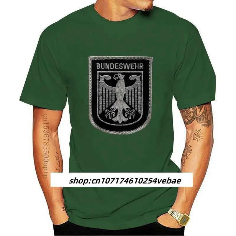 

New T-Shirt BUNDESWEHR Germany German Defense EAGLE Military Summer Style Tops TEE Shirt