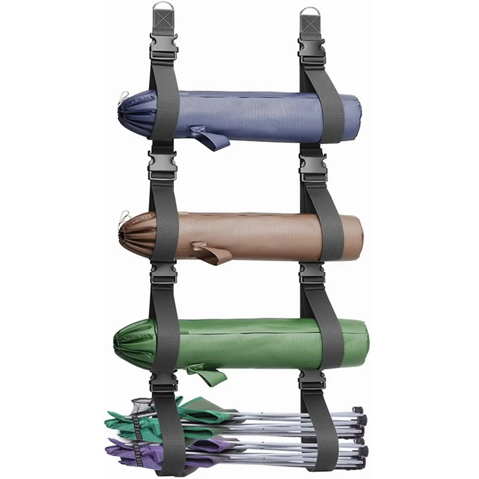 Folded Chairs Tents
