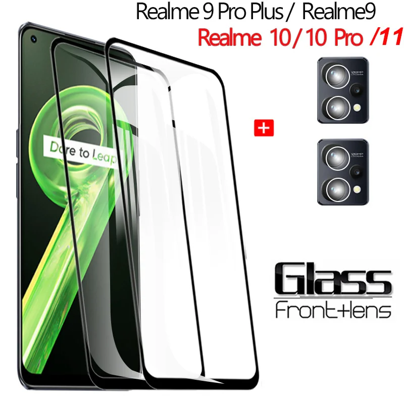 

realme 11,realme 10 Glass for Realme 9 4g Screen Protector realme 8 pro 8i 9i c20 realme 10 pro plus Glass Camera Realmi gt neo5