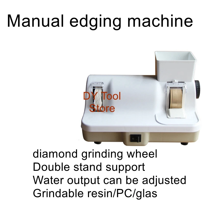 Glasses lens hand grinding and polishing machine Grinding wheel polishing and chamfering machine Large hand grinder