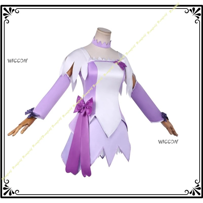 Фото Мода Kisstyle DokiDoki! Костюм для косплея PreCure Doki Doki Pretty Cure: Меч Макото Кензаки, униформа, фиолетовый наряд в стиле Лолита для вечеринки №5