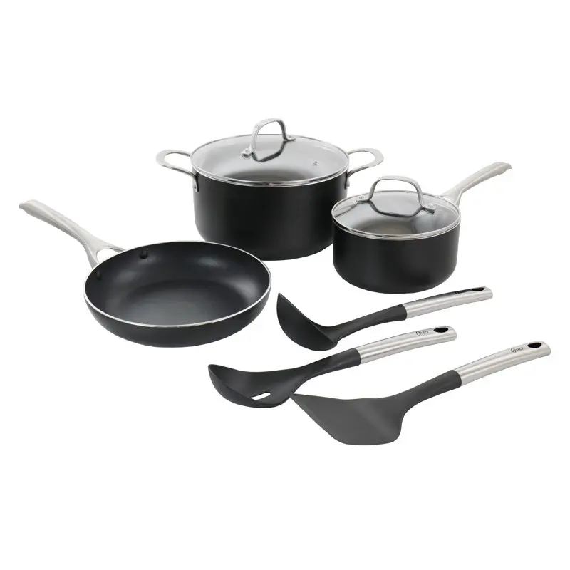 

Palladium 8 Piece Aluminum Cookware Set in Black