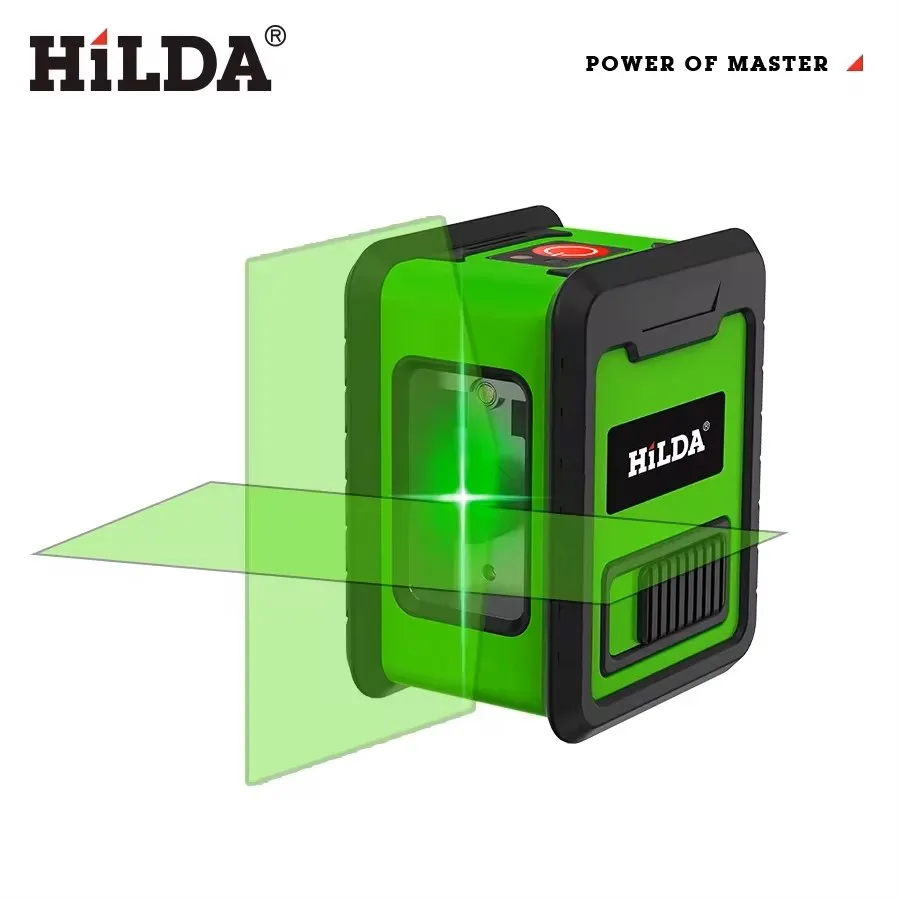 

HILDA Лазерный уровень 2 линии зеленый 220В