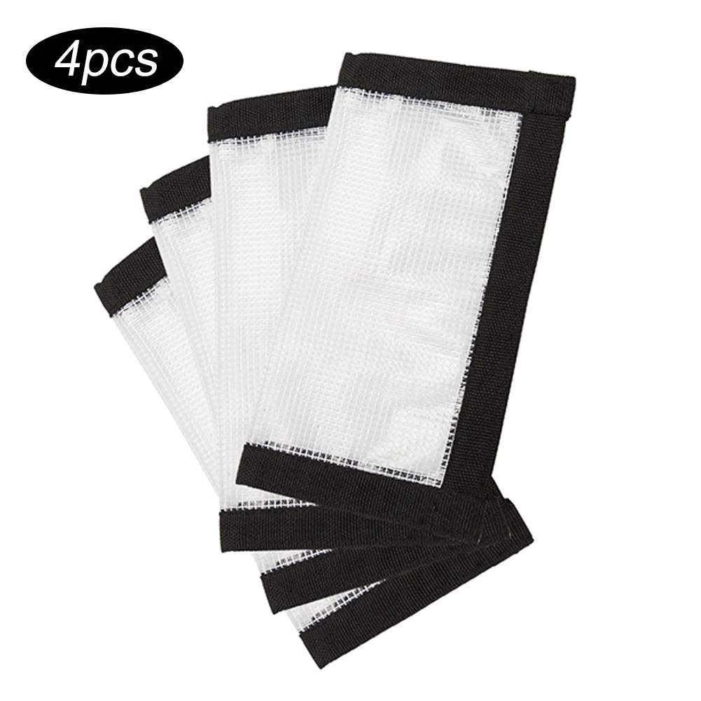 

4Pcs Portable Fishing Lure Wraps Durable Clear PVC Lure Covers Keeps Safe Easily See Bait Fishing Hook Covers