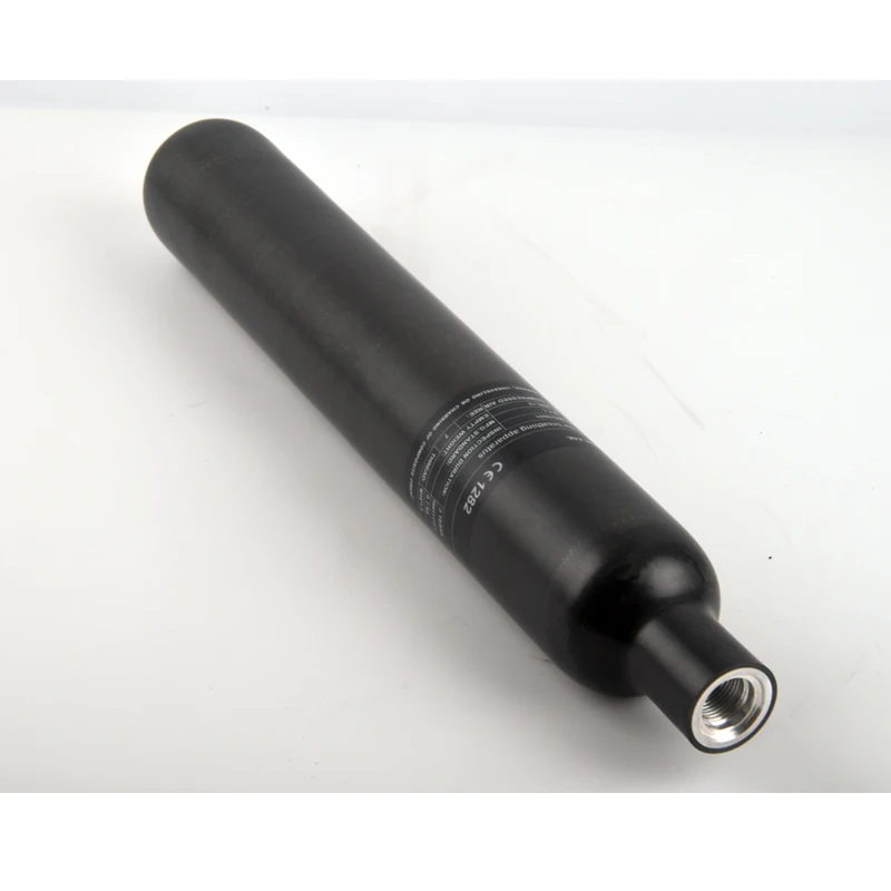 700cc Carbon Fiber Cylinder 0.7L Paintball HPA Tank Hunting for Daystate and FX Thread M18 * 1.5