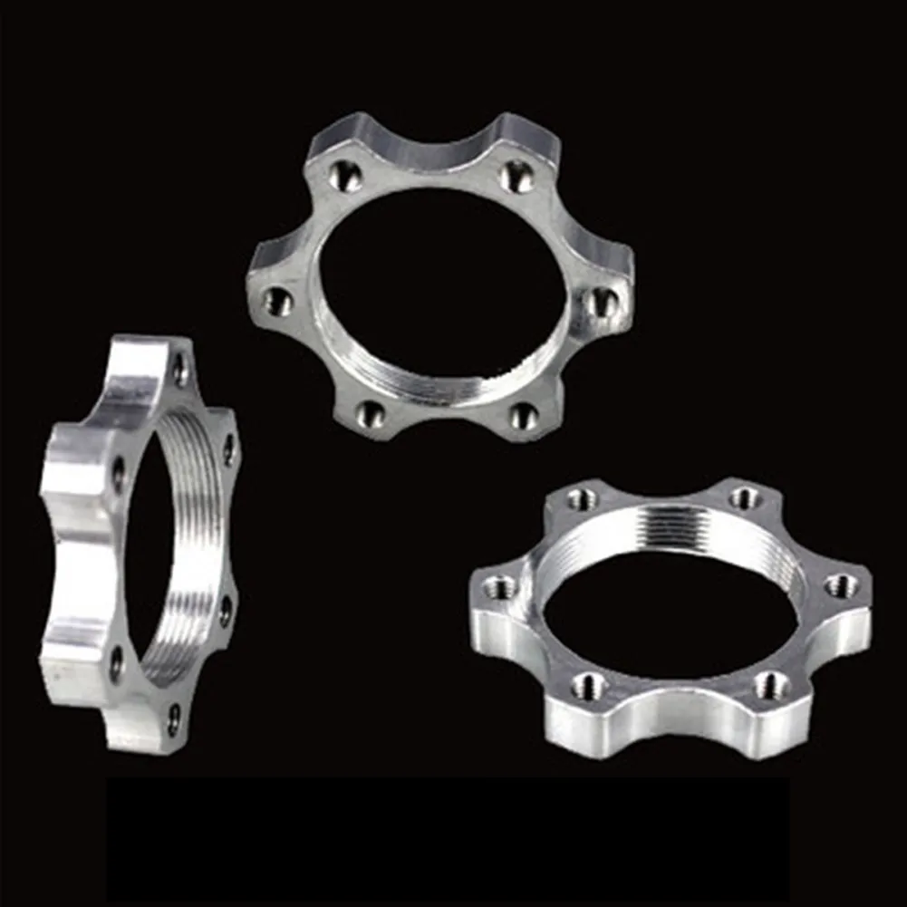 

Bike Bicycle Threaded Hubs Disc Brake Rotor 6 Bolt Adapter 44mm Flange 2pcs Road Mountain Bicycle Accessories Brake Equipments
