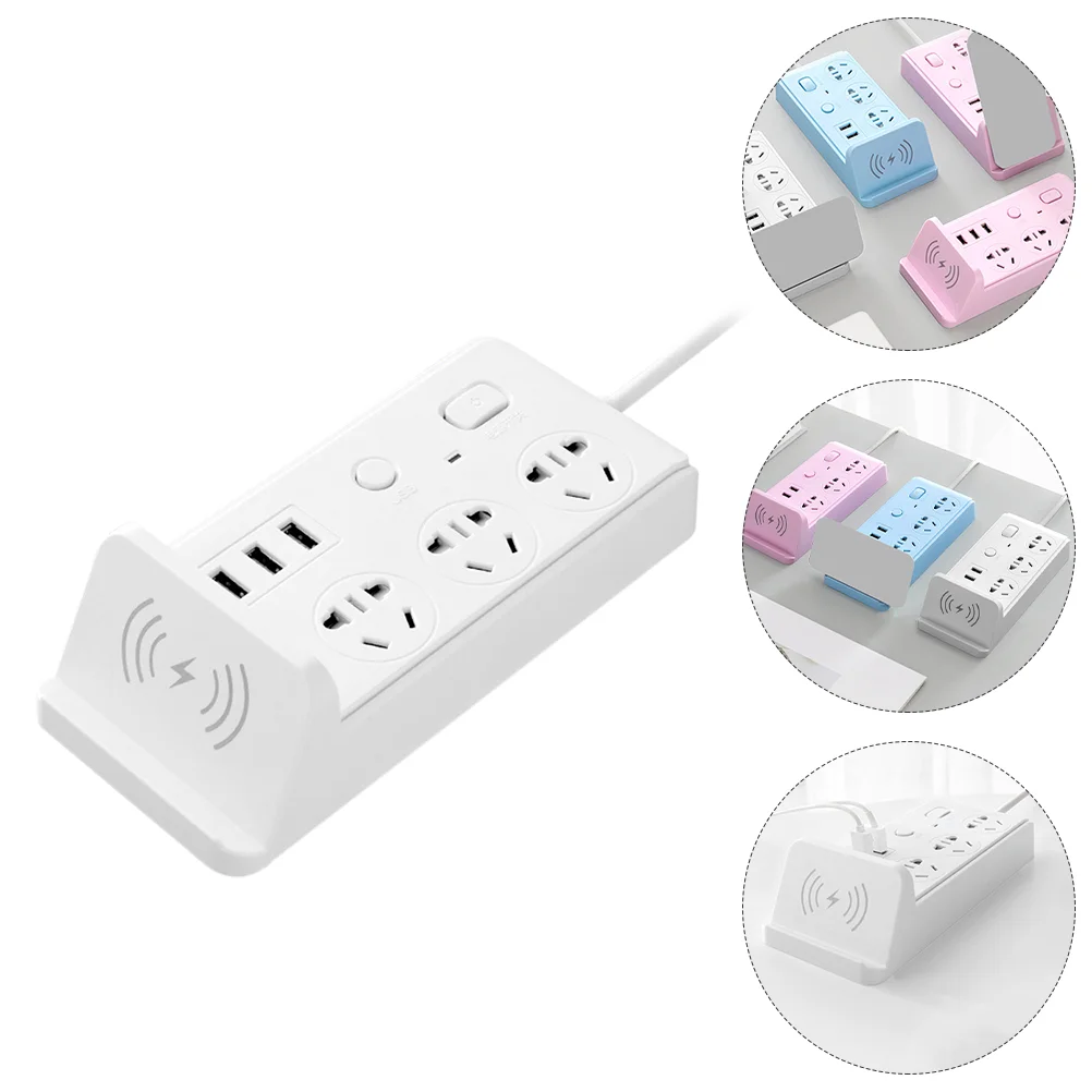 

Extension Socket Wireless Charging Triple USB Home Outlet Charging Socket