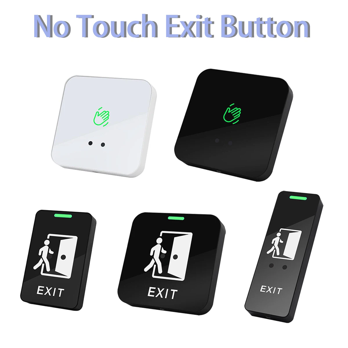 

Таймерная задержка, тонкий инфракрасный выход без касания, кнопка выключения, выключатель, Открыватель No COM NC светодиодный светодиодная под...